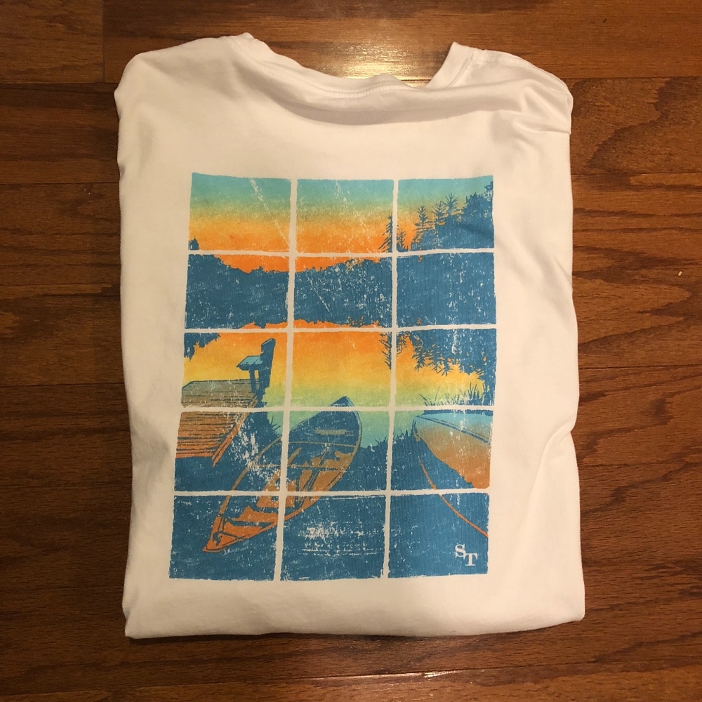 Southern Tide Sunset Long Sleeve Tee